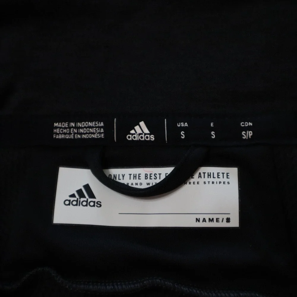 Adidas 1/4 Zip Pullover Jacket Mens Small‎ Mock Neck Gray San Antonio Christian